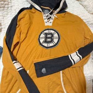 Men's Hoodie - Gold and Black